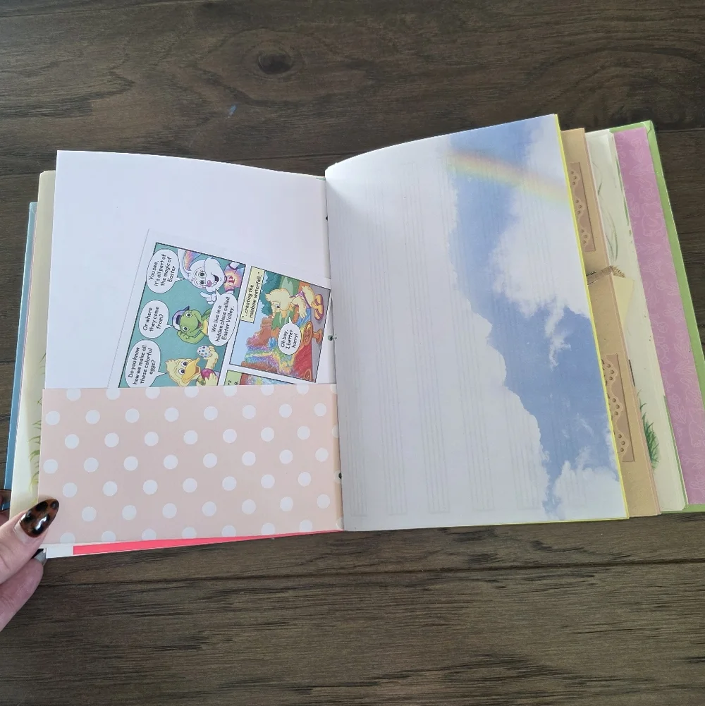 The Golden Egg Book Little Golden Book Handmade Decorated Junk Journal